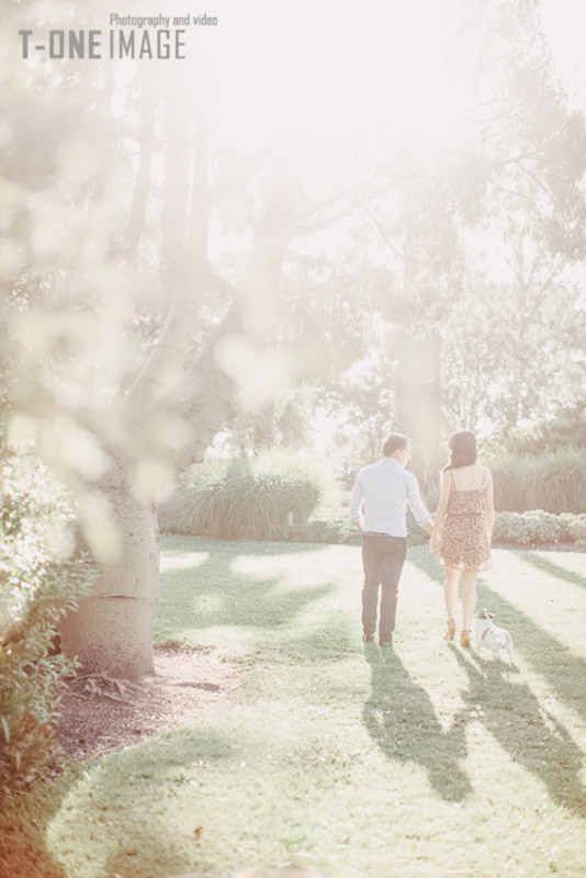 Vivian & Long's engagement @ Williamstown Beach VIC Melbourne wedding photography t-one image