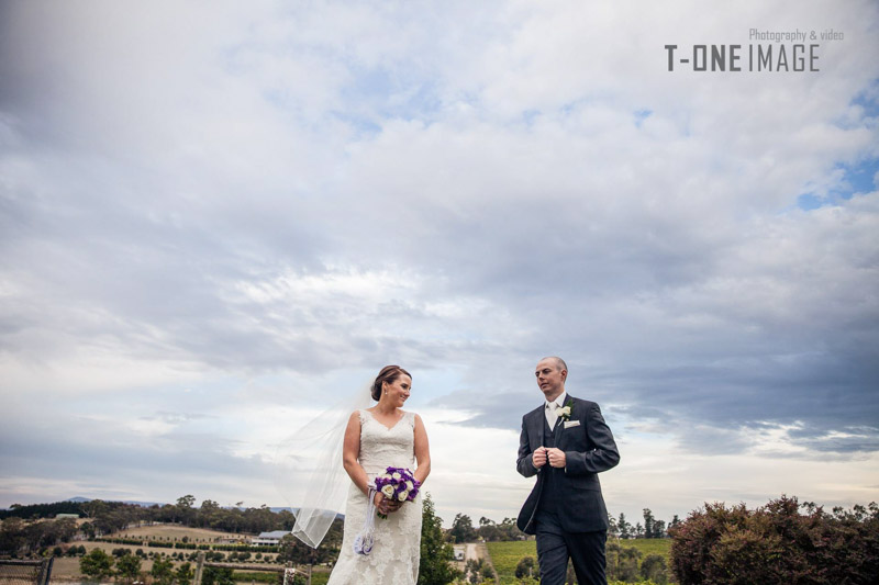 Victoria & Aaron's wedding @ The Vines in Coldstream VIC Melbourne wedding photography t-one image