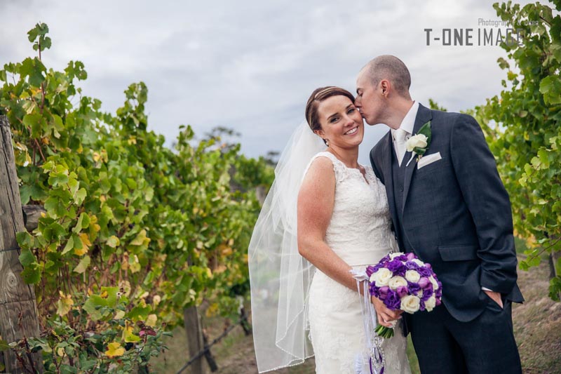 Victoria & Aaron's wedding @ The Vines in Coldstream VIC Melbourne wedding photography t-one image
