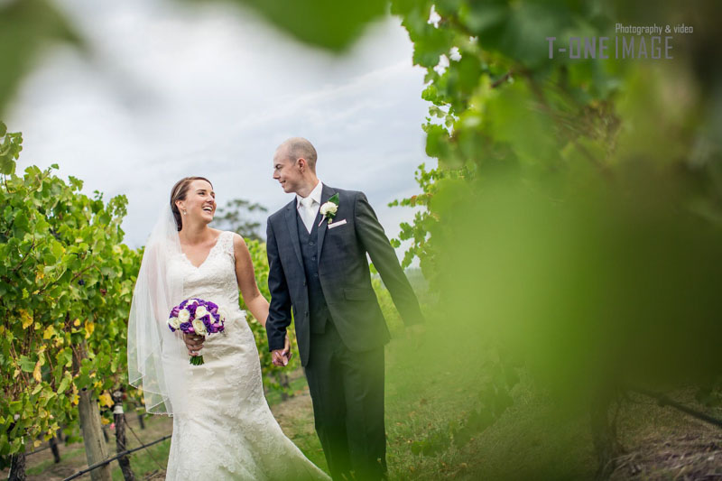 Victoria & Aaron's wedding @ The Vines in Coldstream VIC Melbourne wedding photography t-one image