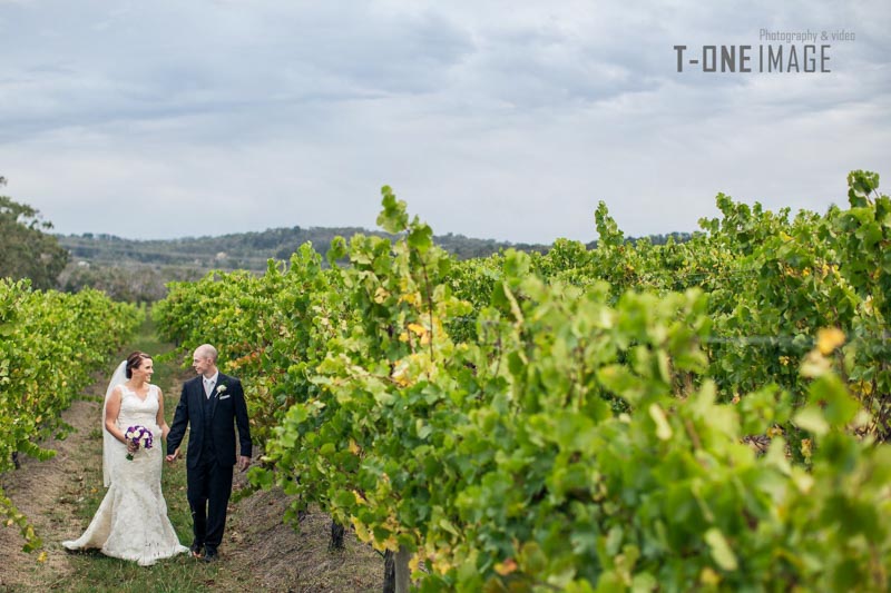 Victoria & Aaron's wedding @ The Vines in Coldstream VIC Melbourne wedding photography t-one image