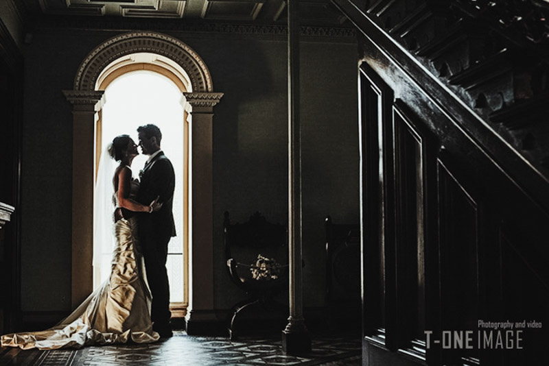 Joanne & Brenton's wedding @ Werribee Mansion VIC Melbourne wedding photography t-one image