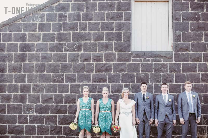 Jade & Brad's wedding @ Werribee Mansion VIC Melbourne wedding photography t-one image
