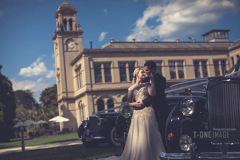 Kristen & Timothy's wedding @ Werribee Mansion VIC Melbourne wedding photography t-one image