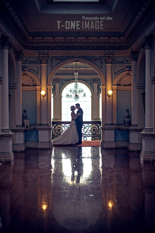 Kristen & Timothy's wedding @ Werribee Mansion VIC Melbourne wedding photography t-one image
