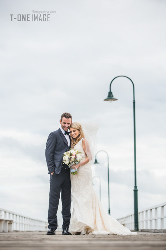 Nicole & Heath's wedding @ Port Melbourne Yacht Club VIC Melbourne wedding photography t-one image