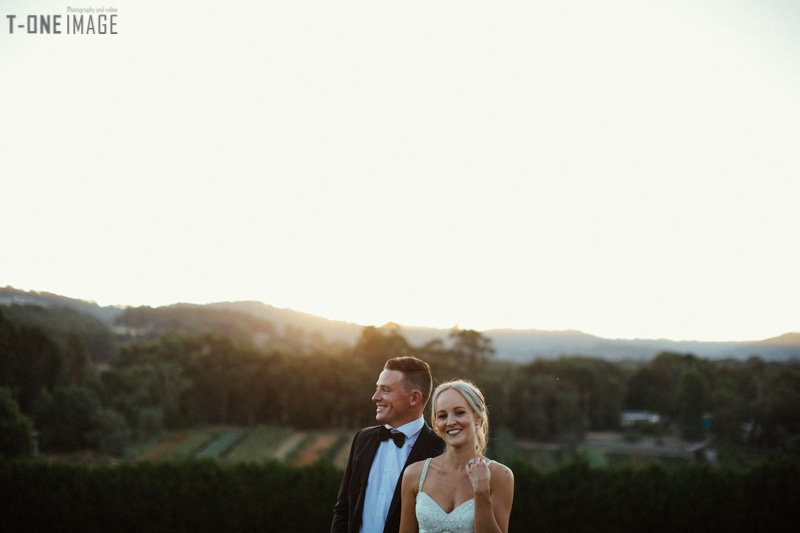 Beck & Ben's wedding @ Dandenong Ranges VIC Melbourne wedding photography t-one image