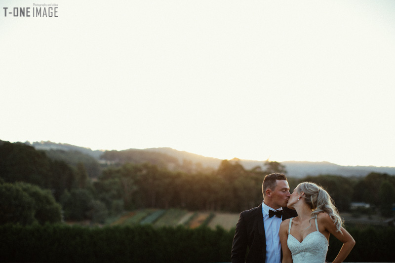 Beck & Ben's wedding @ Dandenong Ranges VIC Melbourne wedding photography t-one image