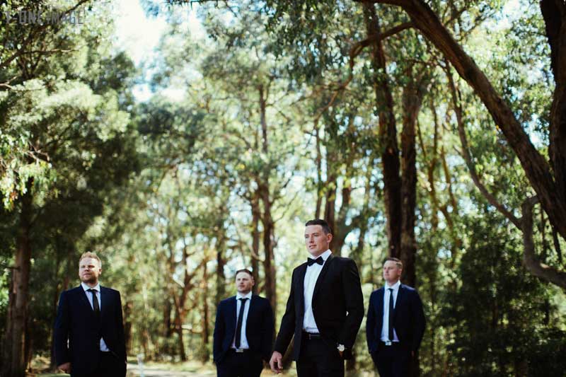Beck & Ben's wedding @ Dandenong Ranges VIC Melbourne wedding photography t-one image