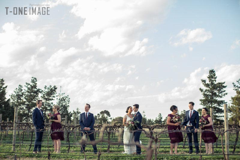 Samantha & Liam's wedding @ Witchmount Estate Winery VIC Melbourne wedding photography t-one image