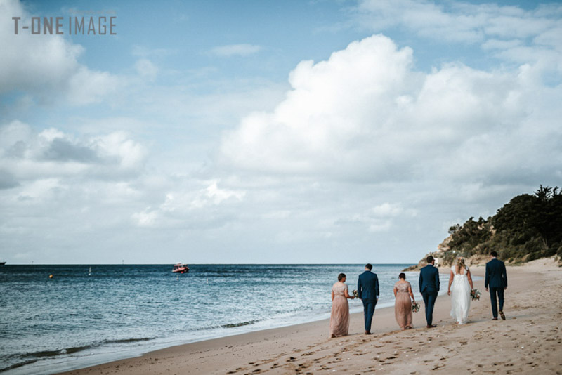 Georgia & Andy's wedding @ Portsea Hotel VIC Melbourne wedding photography t-one image