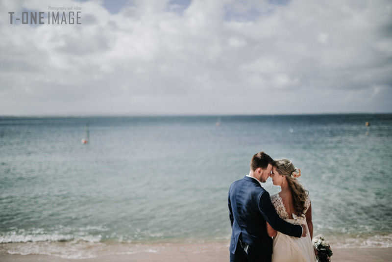 Georgia & Andy's wedding @ Portsea Hotel VIC Melbourne wedding photography t-one image