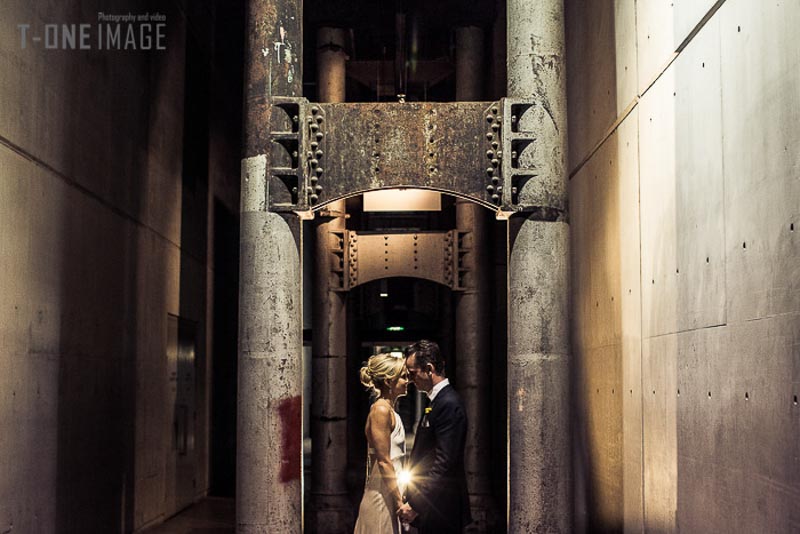 Lauren & Griff's Wedding @ Carriageworks NSW Sydney wedding photography t-one image