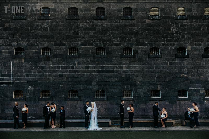 Madison & Calvin's wedding @ Aerial South Wharf VIC Melbourne wedding photography t-one image