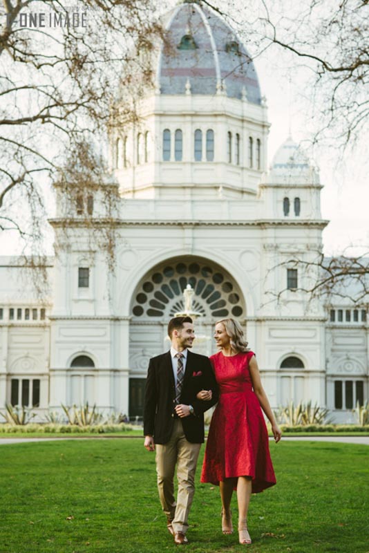 Ariana & Michael's engagement @ Melbourne VIC Melbourne engagement photography t-one image