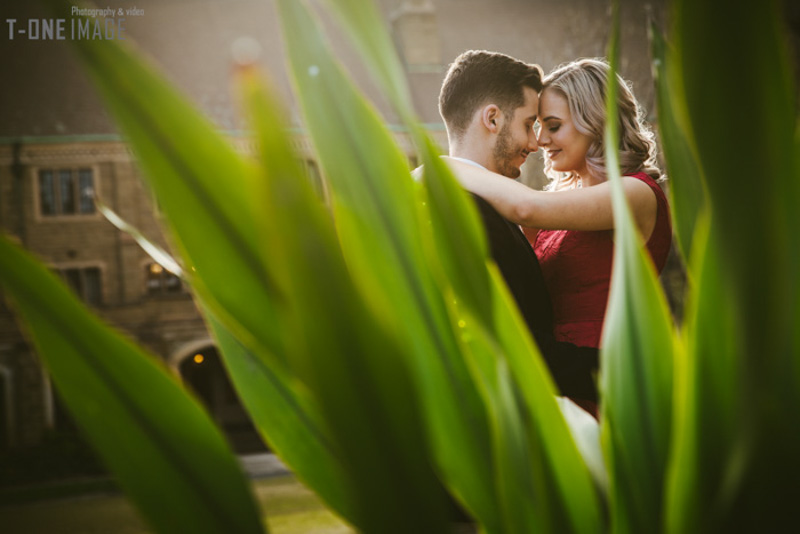 Ariana & Michael's engagement @ Melbourne VIC Melbourne engagement photography t-one image