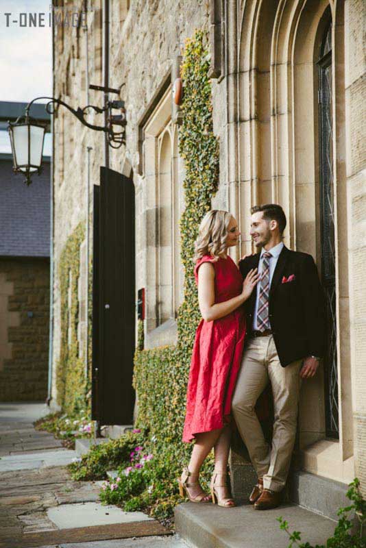 Ariana & Michael's engagement @ Melbourne VIC Melbourne engagement photography t-one image