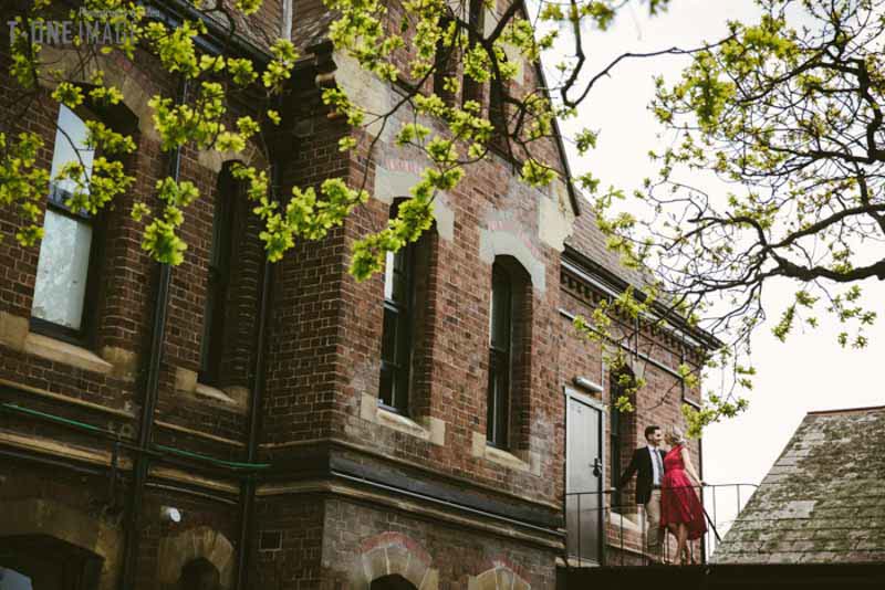 Ariana & Michael's engagement @ Melbourne VIC Melbourne engagement photography t-one image