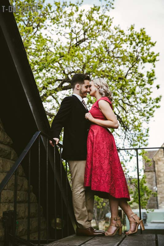 Ariana & Michael's engagement @ Melbourne VIC Melbourne engagement photography t-one image