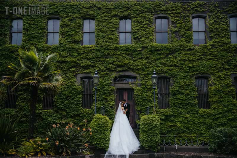 Augusta & Clint's wedding @ Vogue Ballroom VIC Melbourne wedding photography t-one image