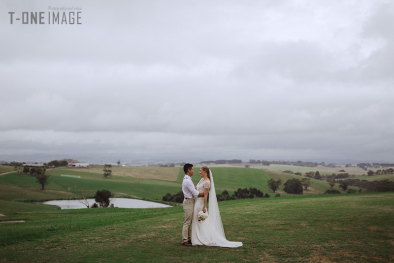 Rebecca & Clement's wedding @ Nerrena VIC Melbourne wedding photography t-one image