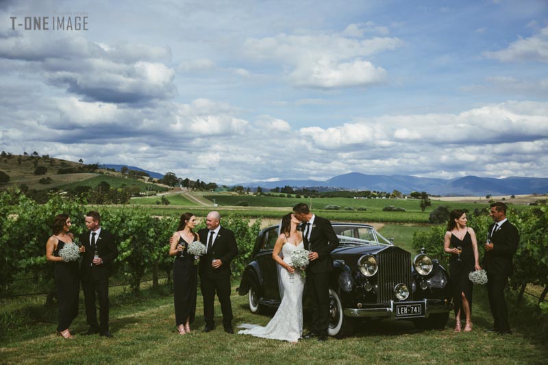 Sally & Rob's wedding @ Acacia Ridge Vineyard Yarra Valley VIC Melbourne Wedding Photography T-ONE image