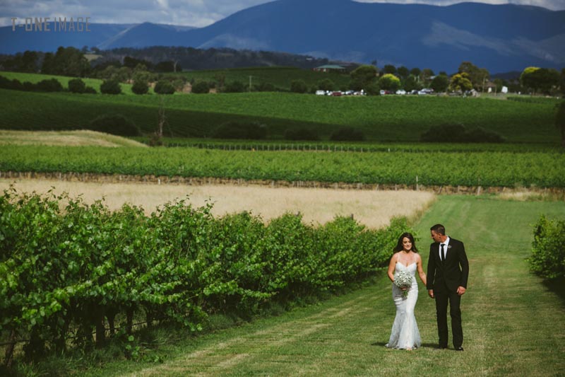 Sally & Rob's wedding @ Acacia Ridge Vineyard Yarra Valley VIC Melbourne Wedding Photography T-ONE image