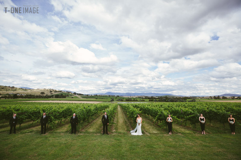 Sally & Rob's wedding @ Acacia Ridge Vineyard Yarra Valley VIC Melbourne Wedding Photography T-ONE image