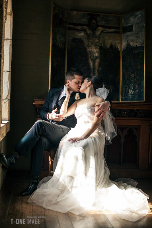 Alyce & Matt's Wedding @ Montsalvat & Tatra VIC Melbourne wedding photography t-one image