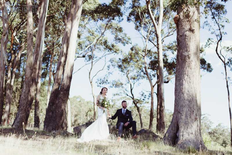 Julie & Steven's wedding @ Mount Macedon Winery VIC Melbourne wedding photography t-one image