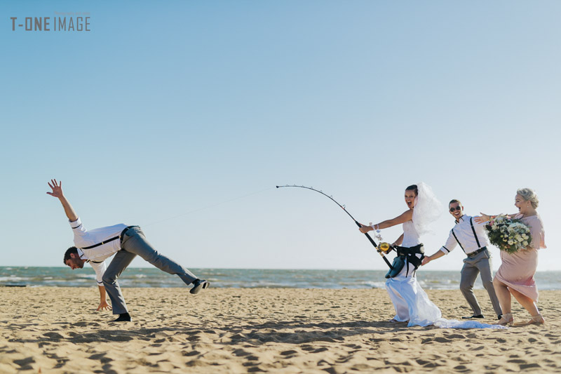 Amy & Robbie’s wedding  @ Shellys Beach Pavilion VIC Melbourne wedding photography t-one image