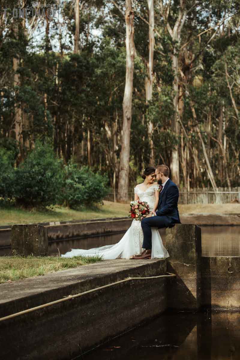 Nicole & Timothy's wedding @ Sokil Arts Eco Retreat VIC Melbourne wedding photo